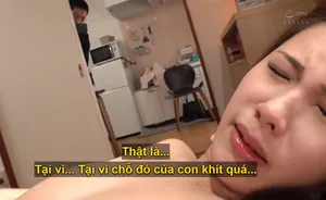Lén bịt mắt đụ chị gái vú tròn của người yêu